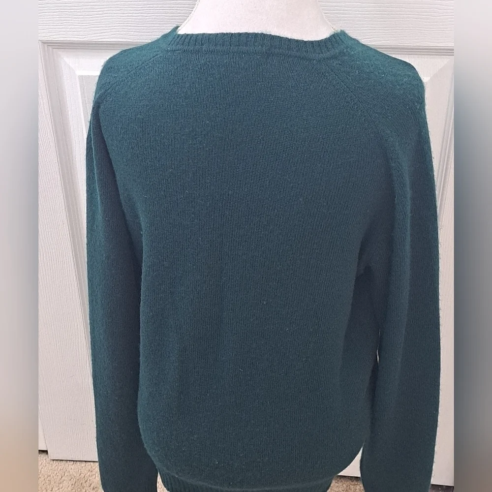 Vintage J. Ashford 100% Cashmere V Neck Sweater Size M